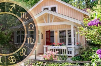 кольцо знаков зодиака и светлый дом