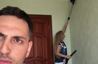 парень в шоке от уборки своей девушки