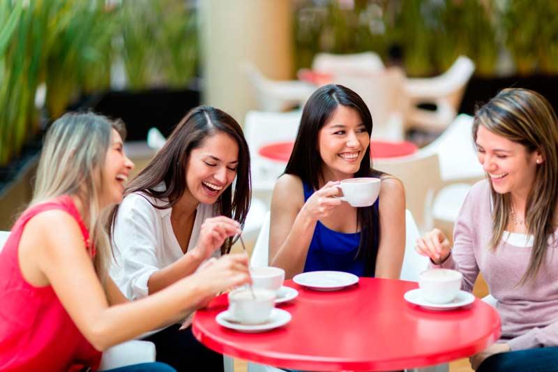 встреча с подругами