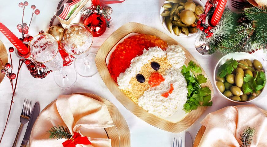 Новогодние салаты 2019