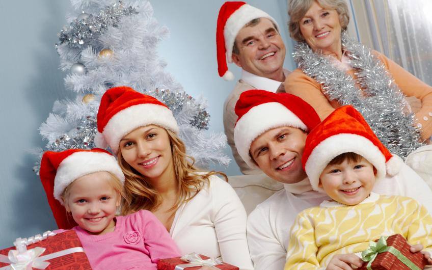 новый год в кругу семьи