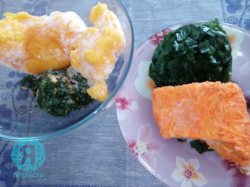 замороженные овощи