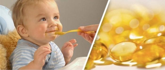 Рыбий жир для детского организма