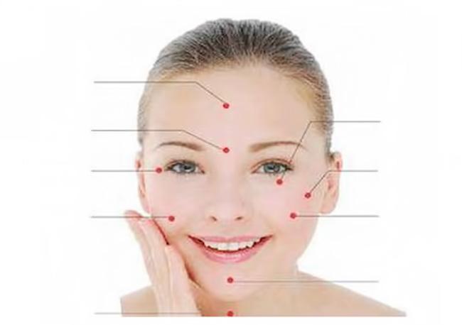 несколько точек для здоровья кожи