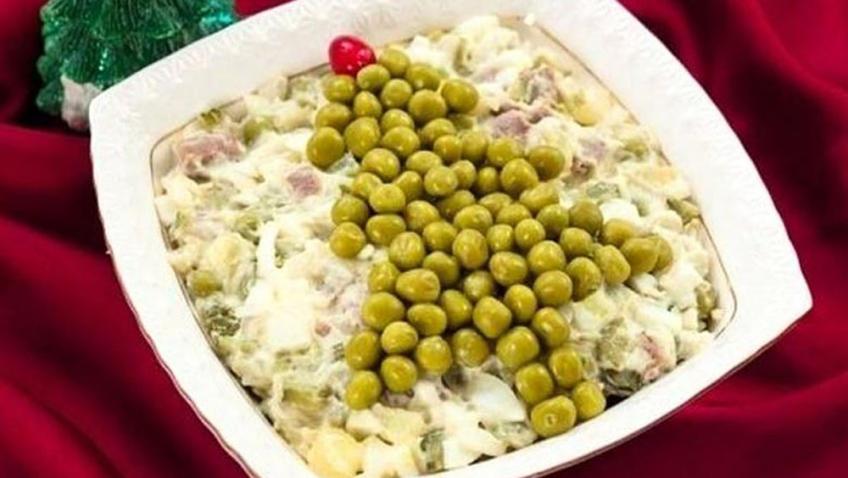 вегетарианский оливье
