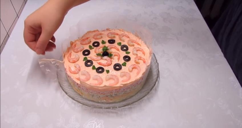 приготовление Королевского салата